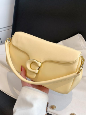 Coach Shoulder Bag Large Yellow