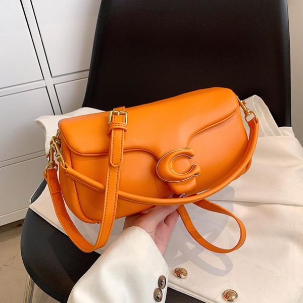 Coach Shoulder Bag Large Orange
