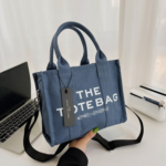 Marc Jacobs Canvas Tote Bag Canvas Blue