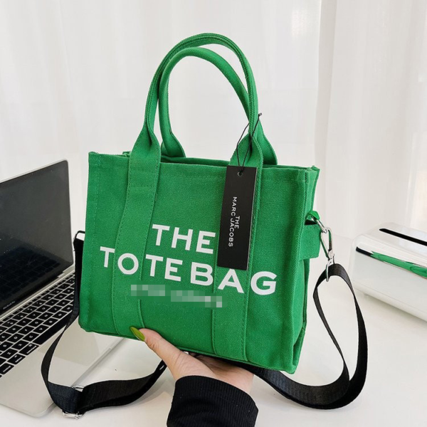 Marc Jacobs Canvas Tote Bag Canvas Green