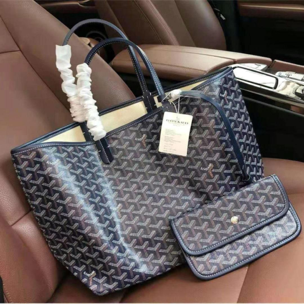 Goyard Tote Bag Royal Blue