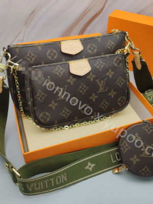 Louis Vuitton Mahjong 3-Piece Set Green