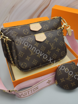 Louis Vuitton Mahjong 3-Piece Set Pink