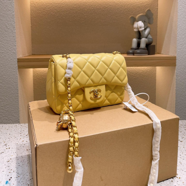 Chanel Gold Ball Bag Yellow Gold Ball