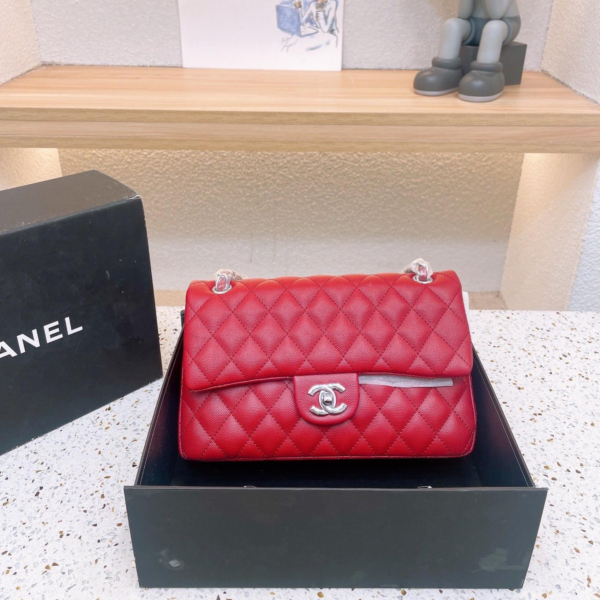 Chanel CF Bag Red