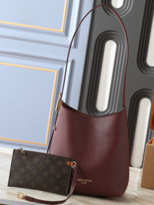 Louis Vuitton M24988 Handbag 酒红