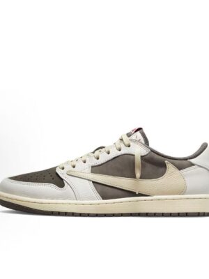 Air Jordan 1 Low Travis Scott Reverse Mocha White Brown Top Version