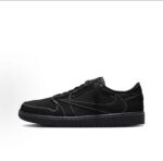 Air Jordan 1 Low Travis Scott Black Phantom Top Version