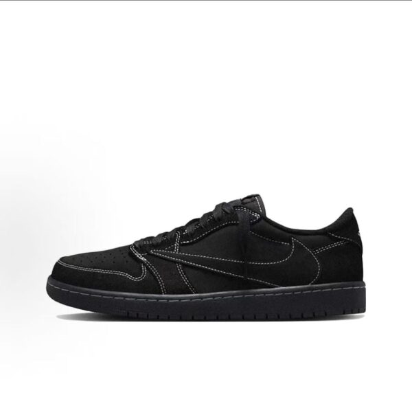 Air Jordan 1 Low Travis Scott Black Phantom Top Version