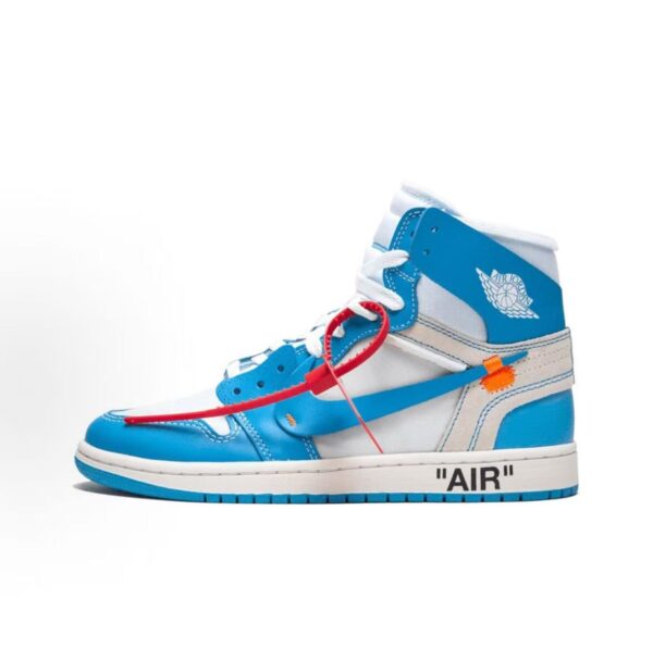 Off-White x Air Jordan 1 High University Blue Top Version