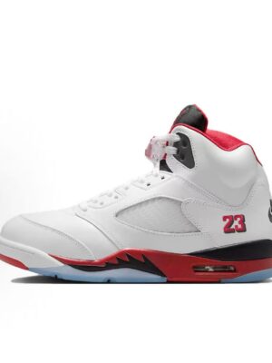Air Jordan 5 Retro White Red HQ7978-101