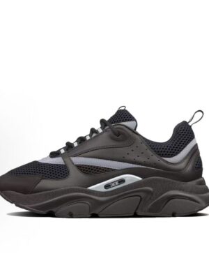 Dior B22 Sneaker Dark Grey Black 3SN231ZNG_H969
