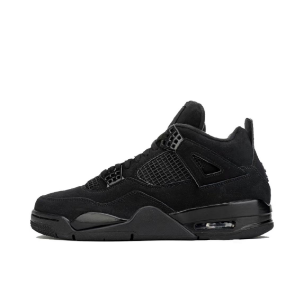 Air Jordan 4 Retro Black Cat All Black Shoes