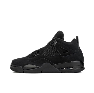 Air Jordan 4 Retro Black Cat All Black Shoes