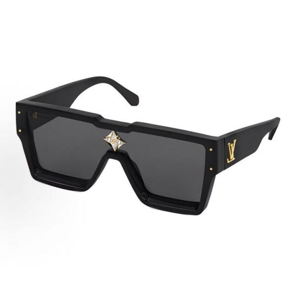 Louis Vuitton Cyclone Mask Sunglasses Black Z1578E