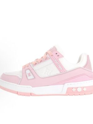 Louis Vuitton Trainer Sneaker Pink White 1AA6W5